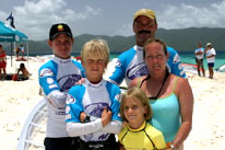 The Andersons Participating in Highland Spring Natural Mineral Water - HIHO 2004 | Sandy Cay